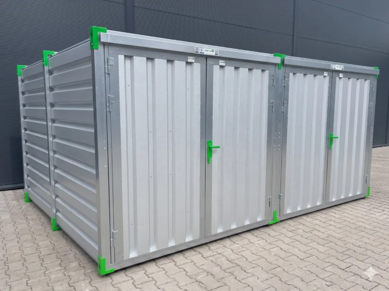 Modułowość konstrukcji kontenerów magazynowych self storage