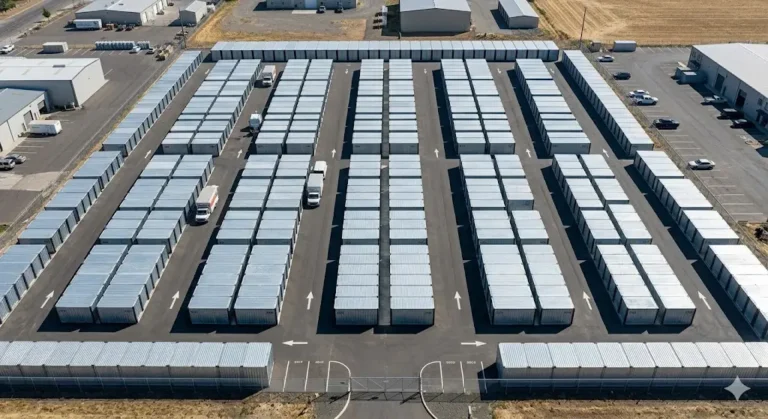 Projektowanie i zagospodarowanie działki pod park self storage